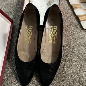 Salvatore Ferragamo Women's Classic Black Heels